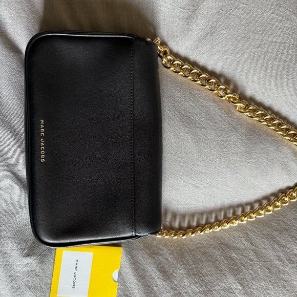 Marc Jacobs The J Marc Shoulder Bag - Black Leather - Picture 4 of 9